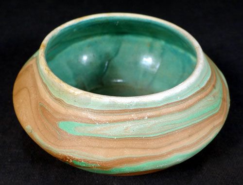 Garden of The Gods Colorado 1930’s Swirl Bowl Eric Hellman Mission