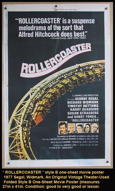 thriller rollercoaster george segal richard widmark susan strasberg