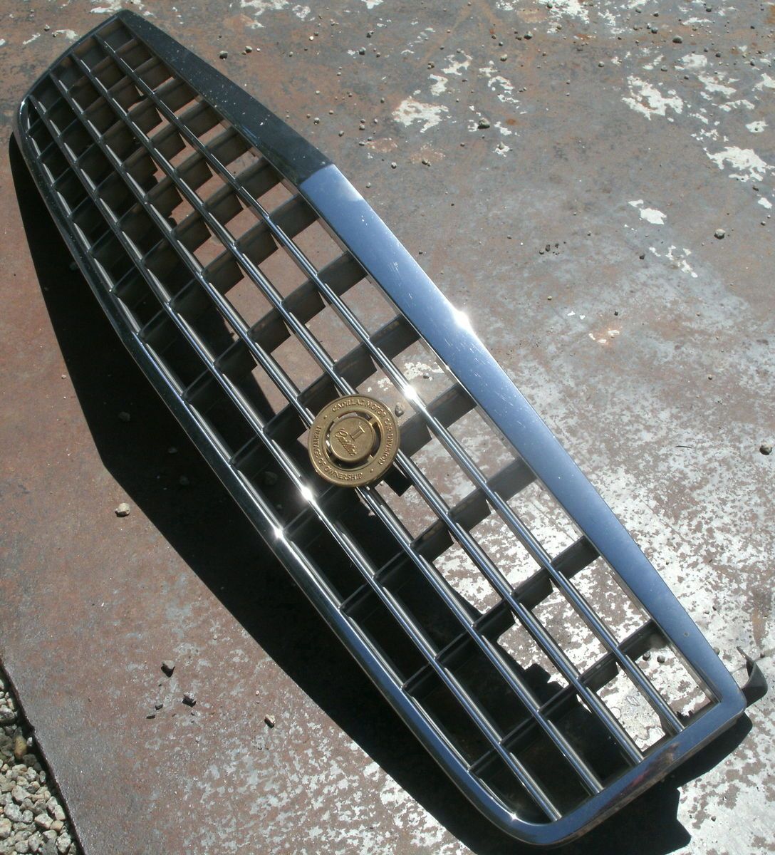  95 96 Cadillac Deville Concours Caddy Front Grill Grille Chrome GM OEM