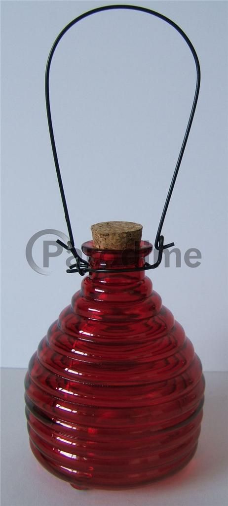 Glass Jar Wasp Flying Insect Bug Trap Catcher Pest