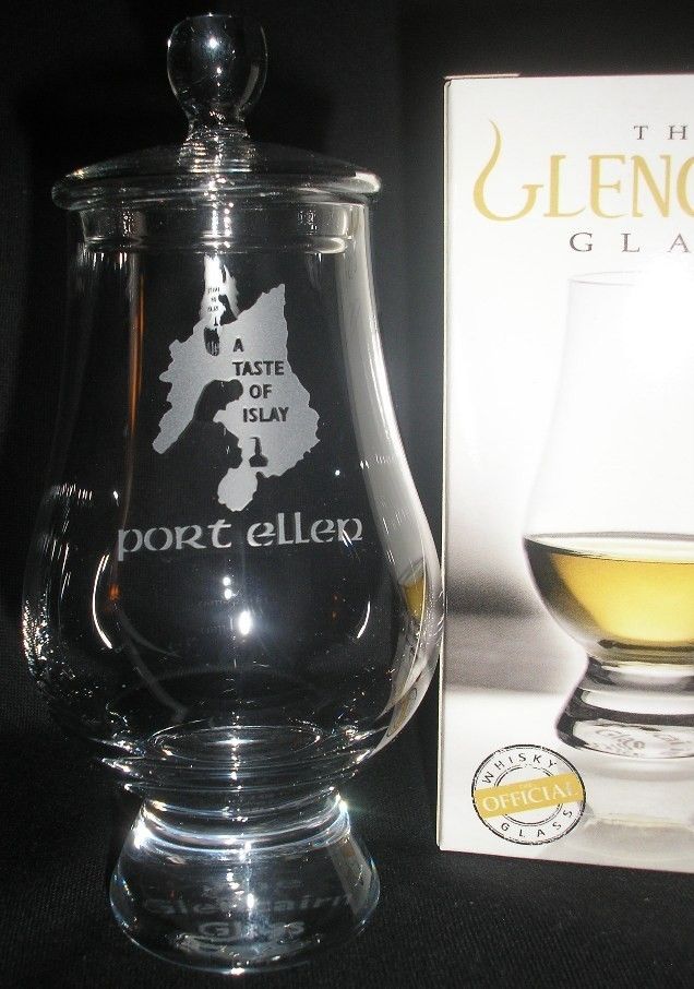 Port Ellen Glencairn Whisky with Ginger Jar Top Glass