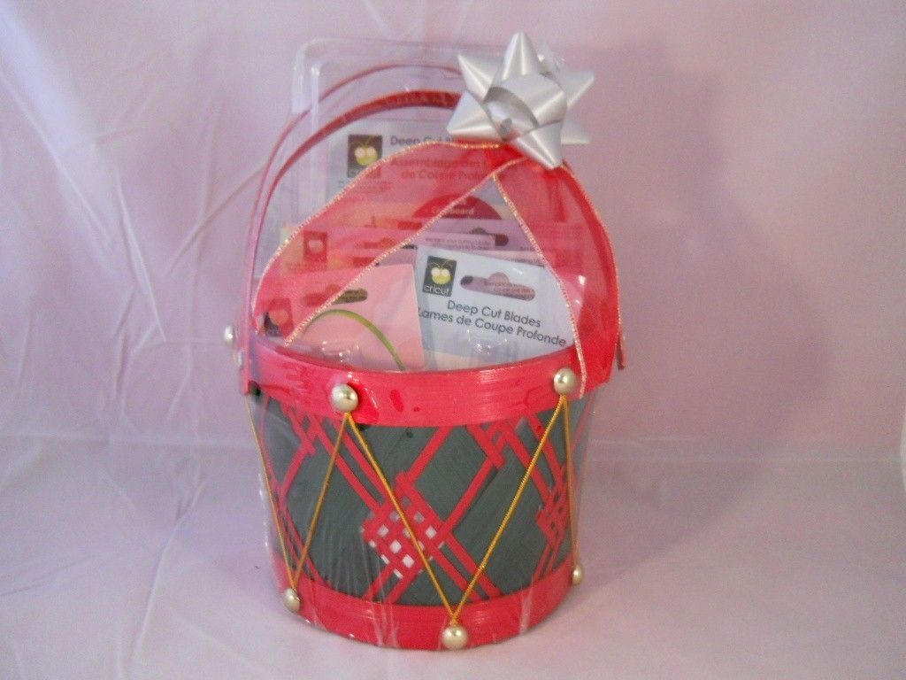 Gift Basket Holiday Cricut Themed for Gift Giving