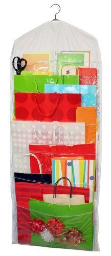 Jokari Gift Bag Organizer Hanging Wall Paper Gift Wrap Storage BRAND