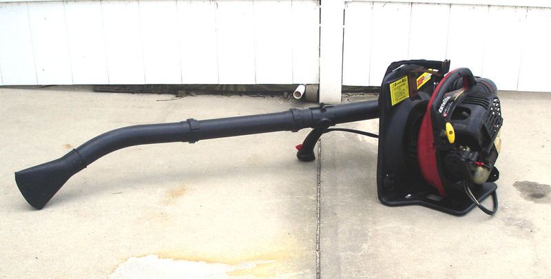 homelite backpacker gas powered leaf blower 25cc