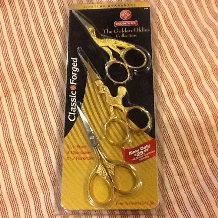 Mundial Classic Forged The Golden oldies Collection New 3 Scissors