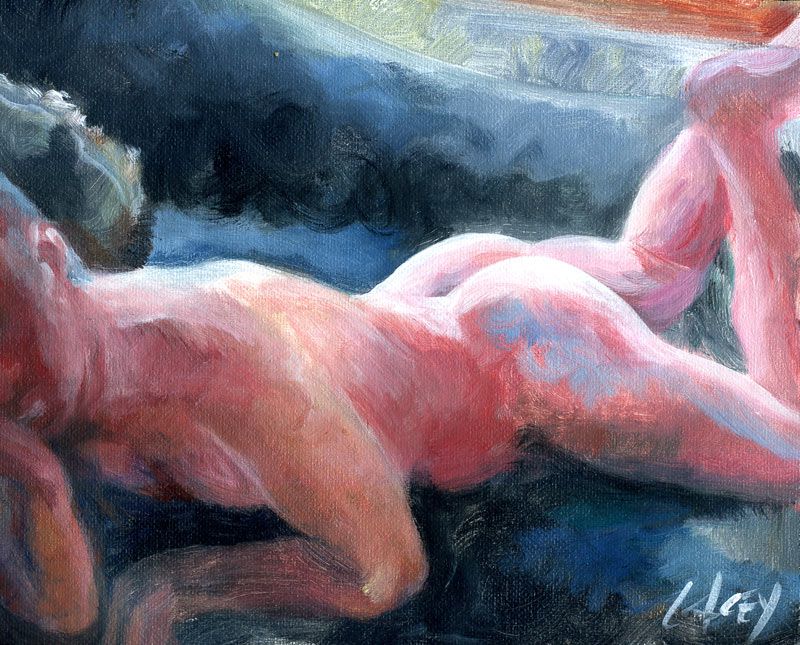  Naked Butt Ass Divan Nu Nue Ass Nudo нагой люди Gay Art Lacey