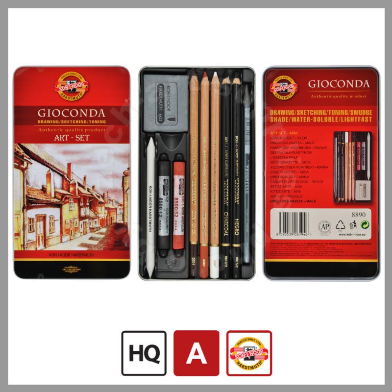 Koh I Noor Gioconda Drawing Set 10pcs 8890