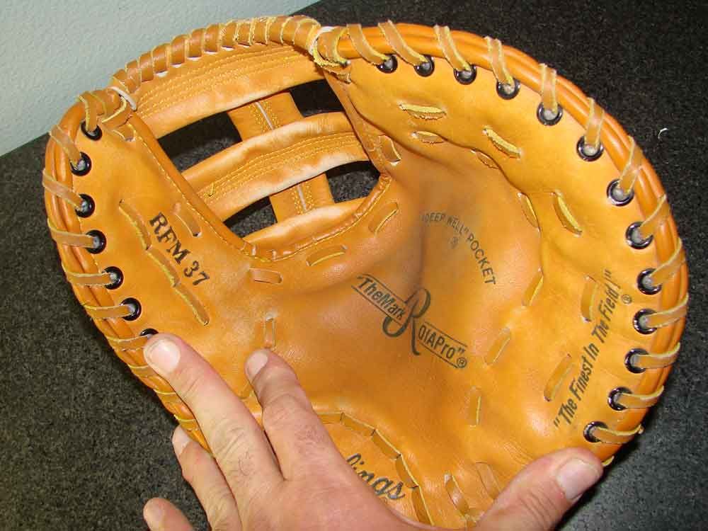 This auction is for the used glove pictured above Good condition