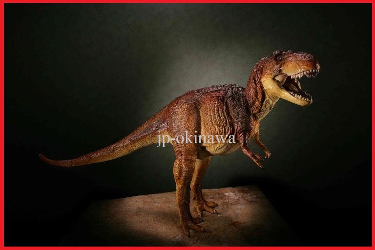 Kaiyodo F s T Rex Genus Tyrannosaurus 1 20 310x470mm Soft Vinyl Brown