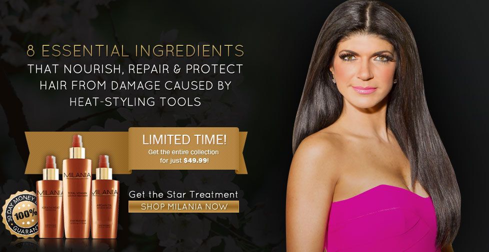 Milania Hair Care New Jersey Housewife Teresa Giudice