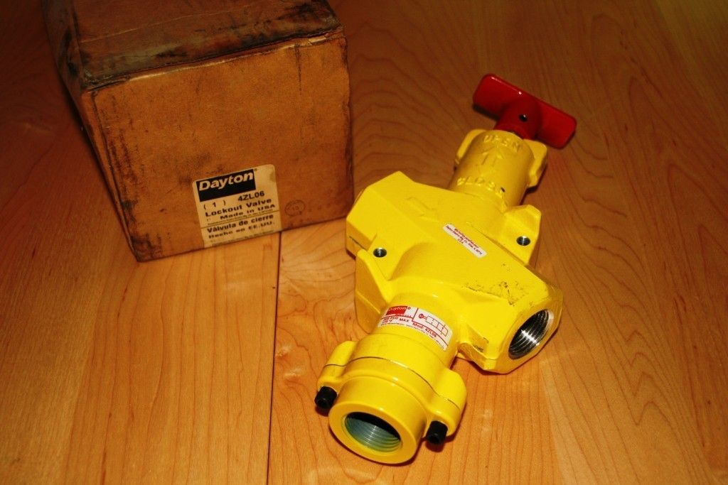 Speedaire Dayton 4ZL06  Lockout Valve New in Box