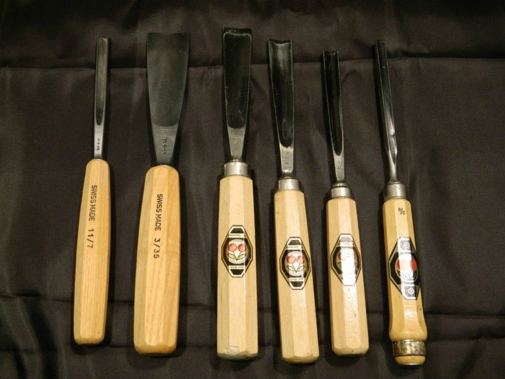 Pfeil Swiss Made w Two Cherries Carving Gouges