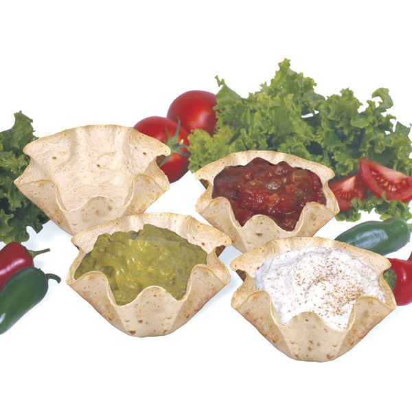 4pc Mini Tortilla Bowl Bakers Petite Taco Shell Makers Nonstick Molds