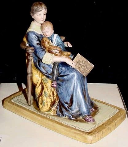 1980 Norman Rockwell Bedtime Figure MIN in Box