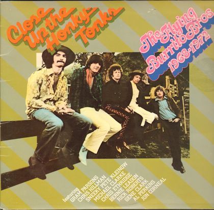 Flying Burrito Brothers Gram Parsons Close Up 1972 UK 2LP RARE Stuff