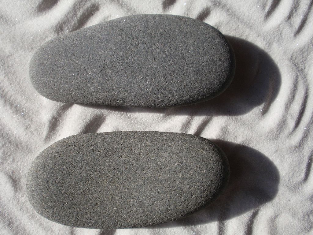 Hot Stone Massage 2 XX Large Foot Stone (placement) for Hot/Cold Tx (6