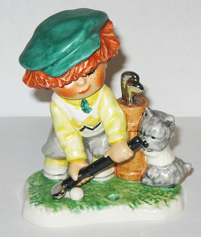 Goebel Redhead Golfer Fore Charlot Byj 83 TMK 5