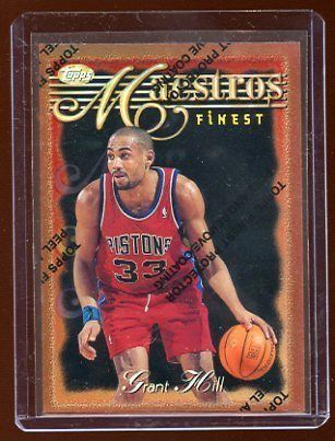 Grant Hill 1996 Topps Finest Refractor RARE