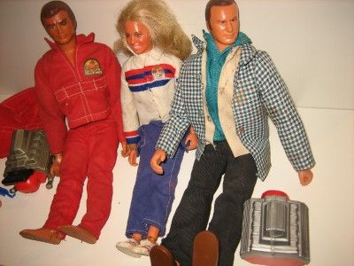  Million Dollar Man, Bionic Woman, Oscar Goldman Dolls plus Accessories