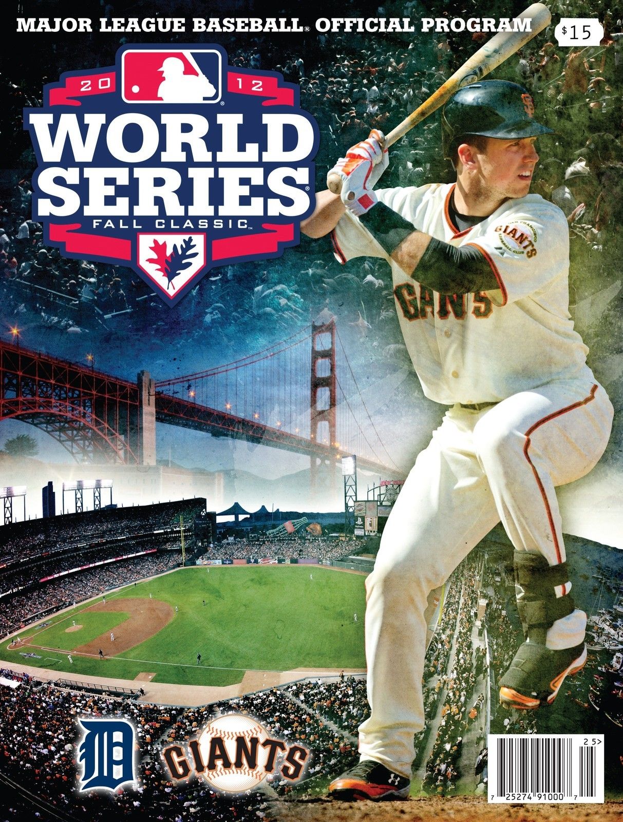 ANDTHE 2012 WORLD SERIES SAN FRANCISCO GIANTS TEAM SPECIFIC PROGRAM