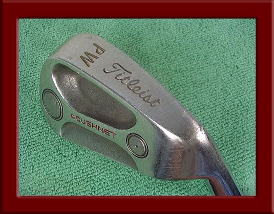 RARE Titleist Acushnet 108 Tungsten Heel Toe Weighted Cast Stainless