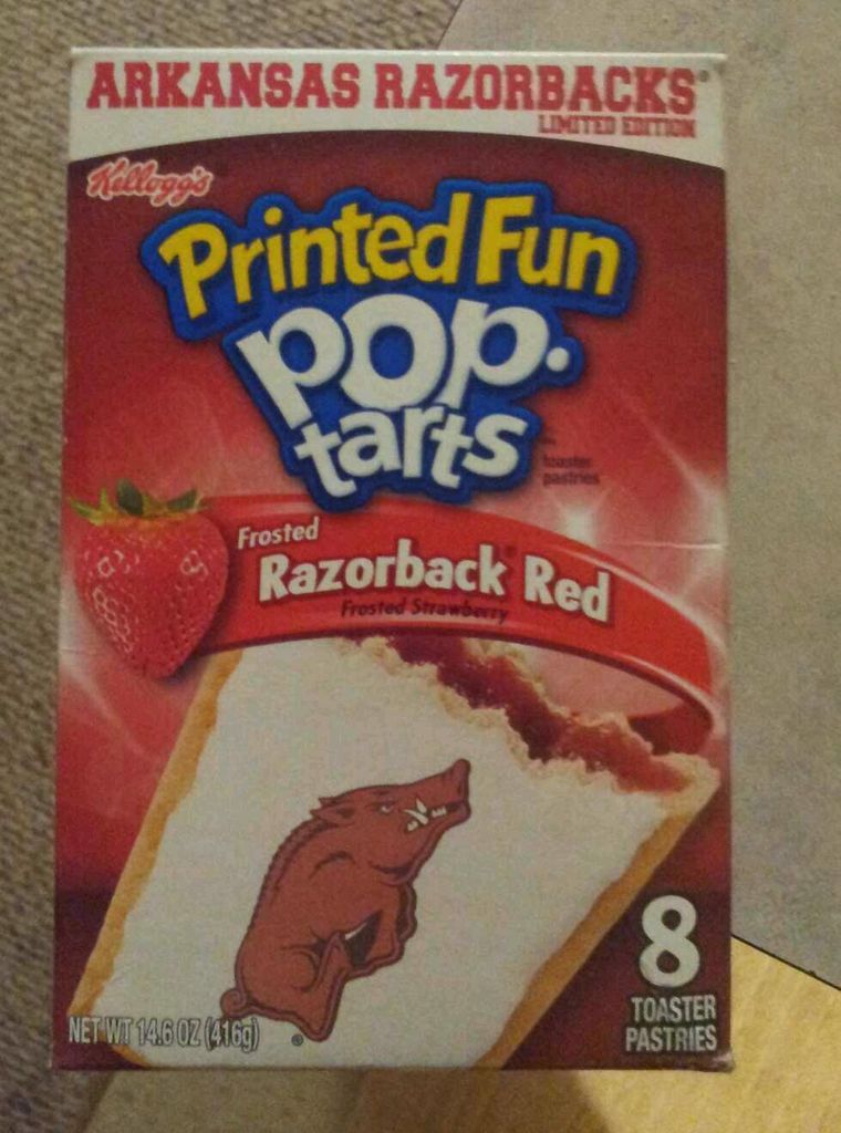 arkansas razorback poptarts  8 00 buy it