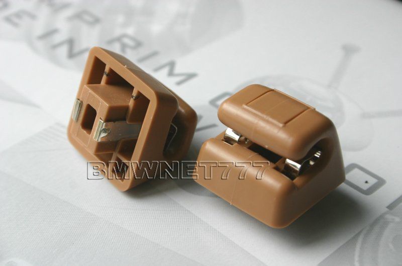 Sunvisor Clip Mercedes Benz W126 560SEL 560SEC Tan S0