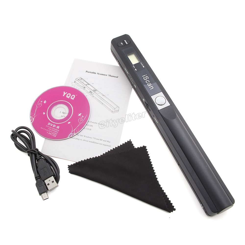 Portable Handheld Handy Photo Scanner 900DPI Preview PDF/JPEG New