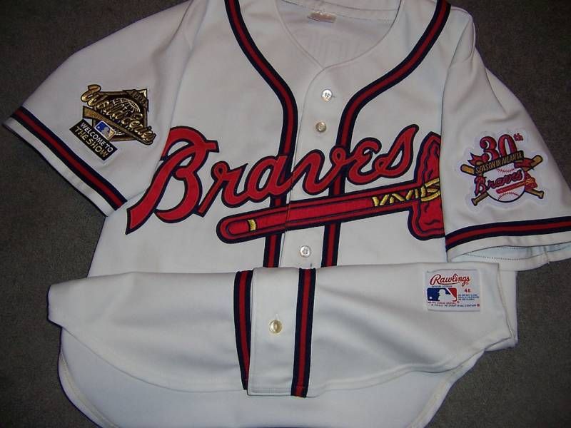 Glavine 1995 Atlanta Braves Rawlings Authentic Jersey