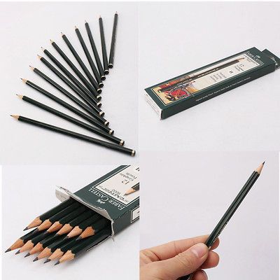 12PCS Writing Drawing Sketch Pencils Different choice 2B 3B 4B 4H