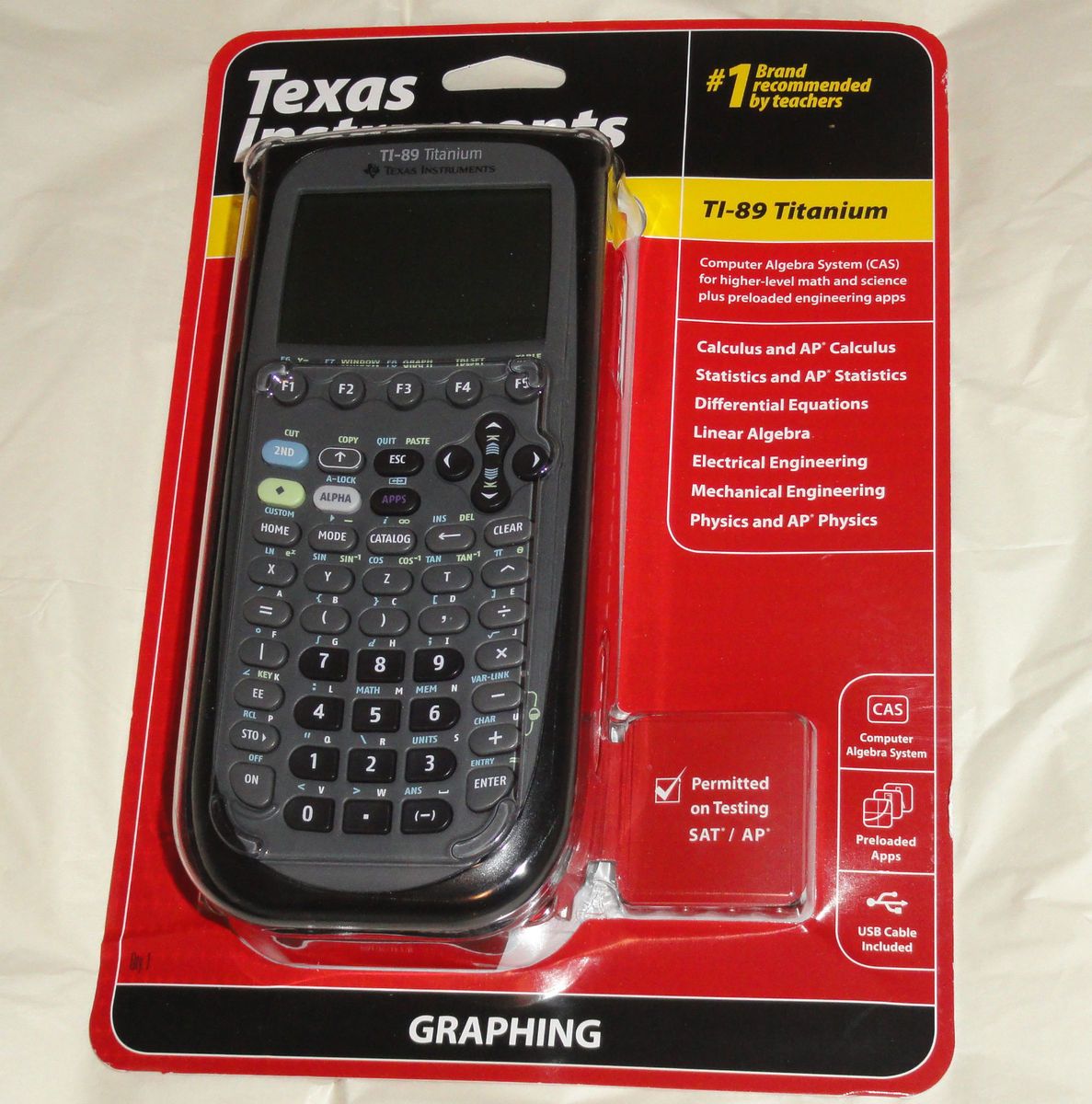  TI 89 Titanium Scientific Graphing Calculator T I89 Titanium