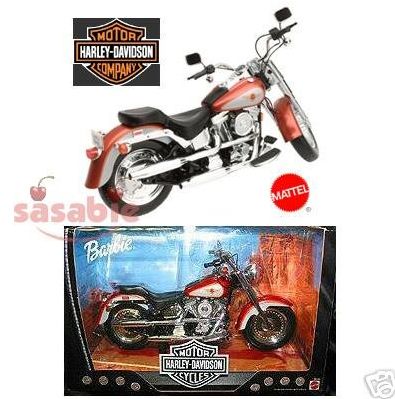 BARBIE FAT BOY HARLEY DAVIDSON MOTORCYCLE BIKE LIMITED EDITION