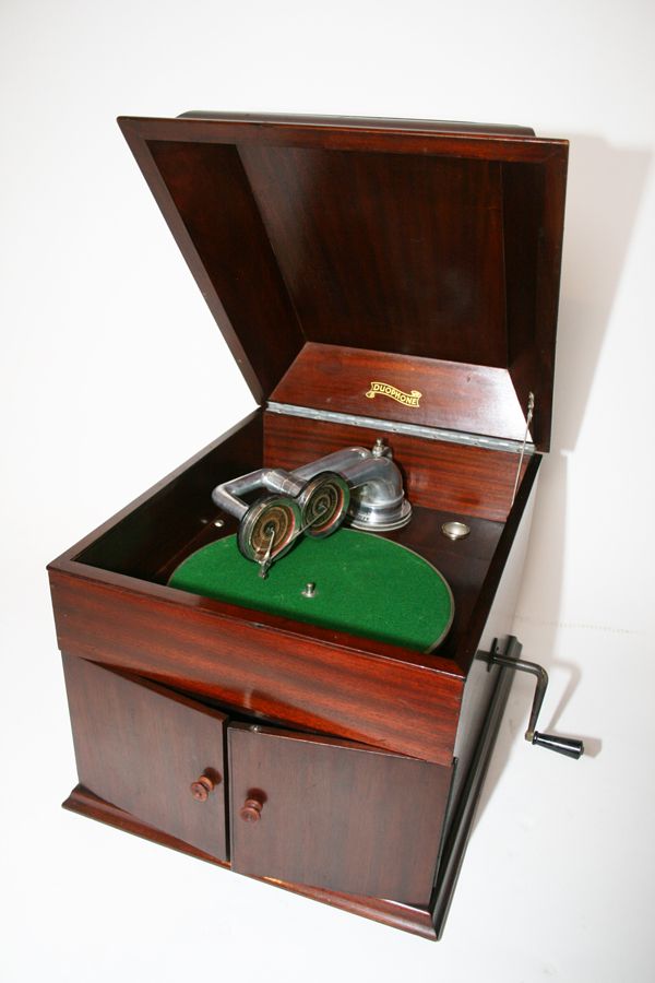 Seltenes Duophone Grammophon Gramophone