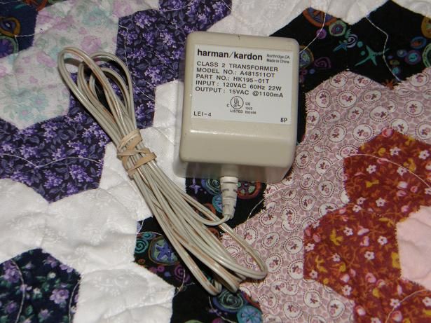  harman kardon adapter 15vac 1100ma a41411c hk195 01t you are bidding