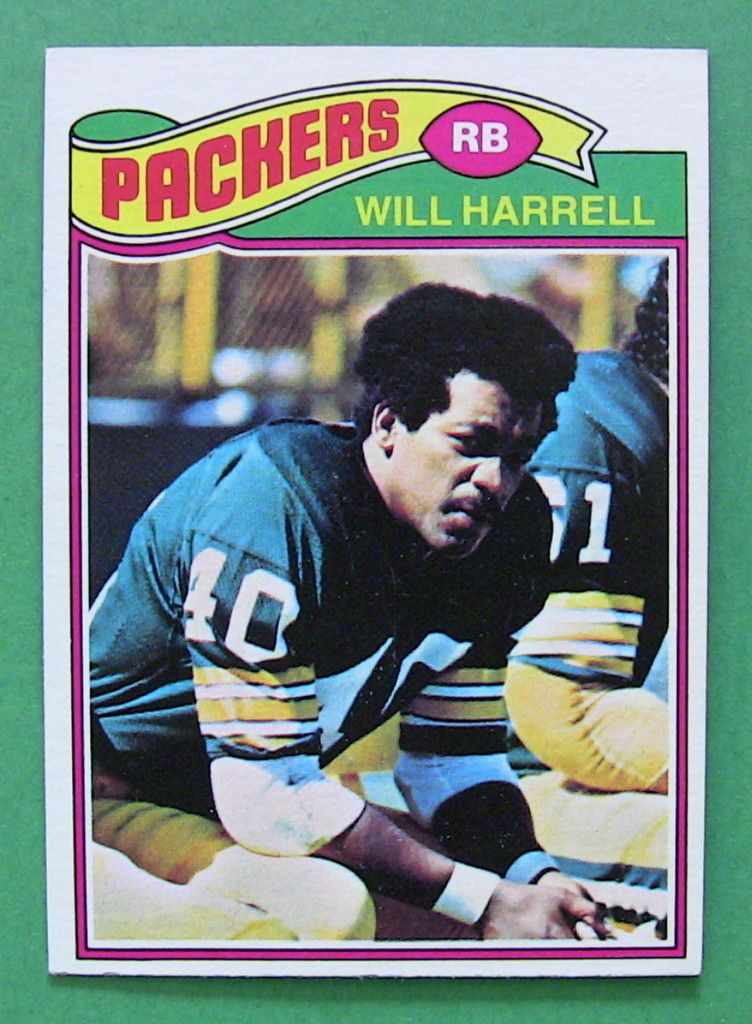 WILL HARRELL 1977 TOPPS 237 PACKERS 2 MAX SHIP