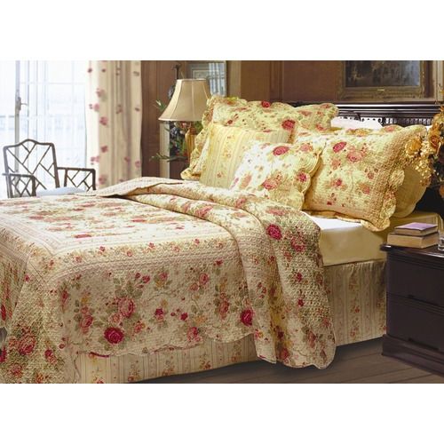 Greenland Home Fashions Antique Rose Bonus Quilt Set