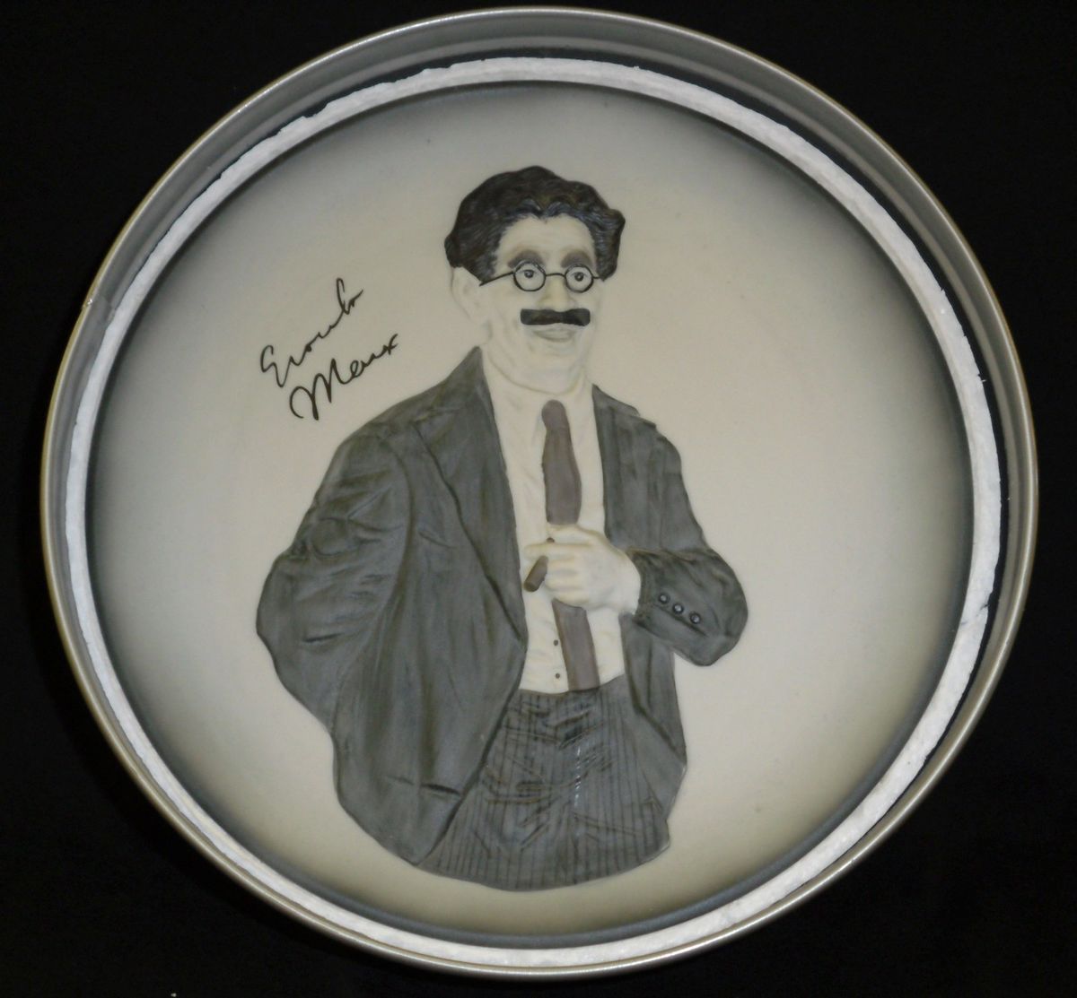  Series Signed Numbered Collector Plate Groucho Marx 1073