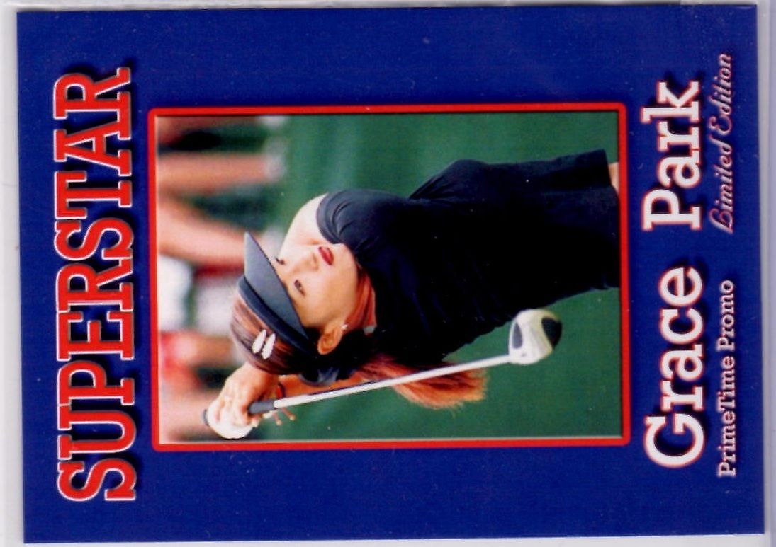   PrimeTime Promo Limited Edition 1 100 GRACE PARK KOREA LPGA 1st Card