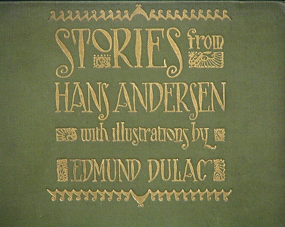 c1923 STORIES FROM HANS ANDERSEN 16 Edmund Dulac Color Plates RARE