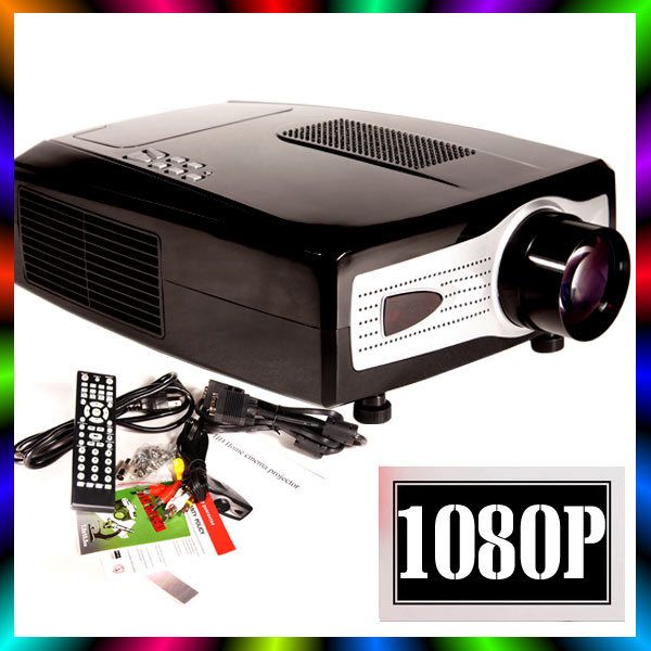 LCD HDMI Projector 1080p Home Theater V01 Varies Kit