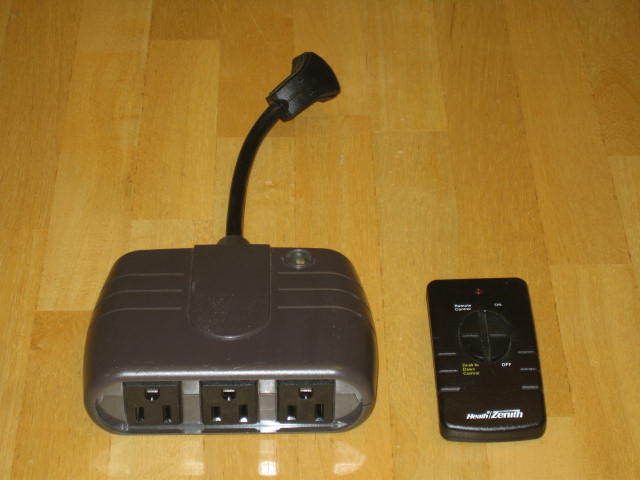 HEATH ZENITH SL 6022 RX TRANSMITTER RECEIVER REMOTE CONTROLLED OUTLET