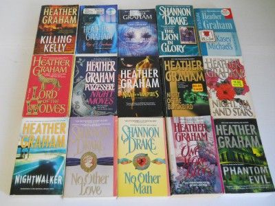 Lot of 63 Heather Graham Romance Suspense Paranormal Books Shannon