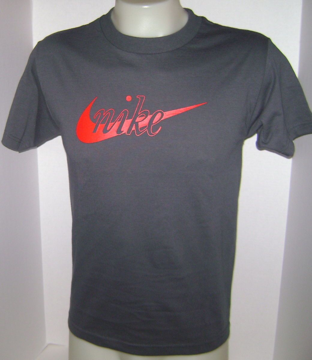 Men Nike Dry Fit Tennis T Shirt Dark Gray