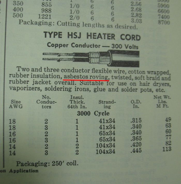 Graybar Electrical Electric Catalog Asbestos Wire Cord