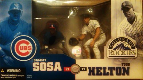  McFarlane MLB 2 Pack Todd Helton vs Sammy Sosa