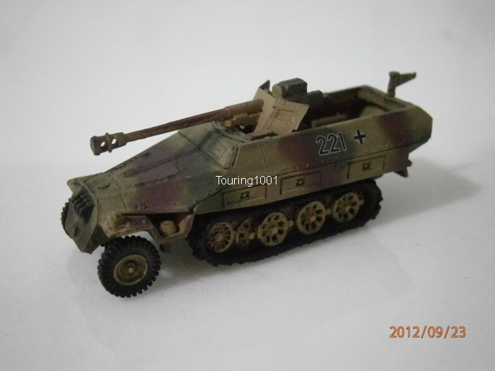 Trumpeter 1/144, Sd.Kfz. 251/22 with 75mm Pak 40 Anti tank gun