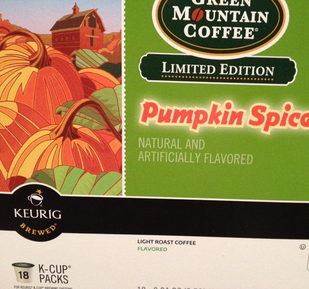 Green Mountain Coffee Pumpkin Spice K Cups Keurig
