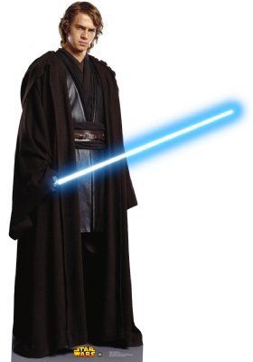  tall cardboard standup of hayden christensen as anakin skywalker this