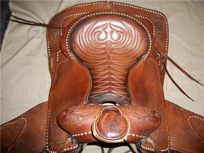 Hereford Brand Tex Tan of Yoakum Western Saddle 17 Gen BAL Ride Plus