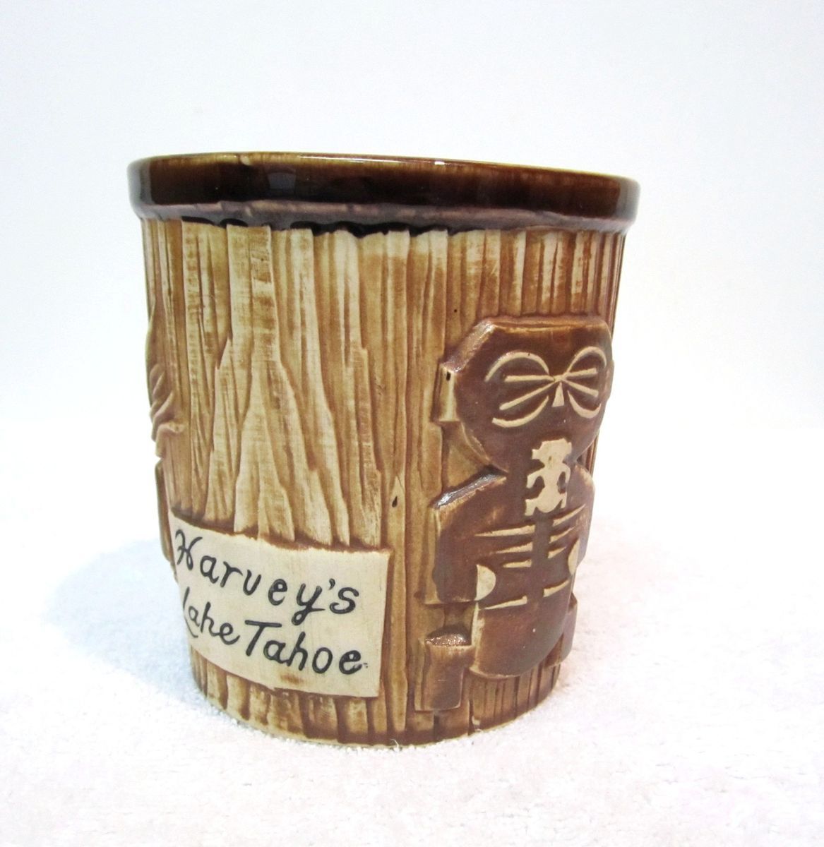 Harveys Casino Lake Tahoe Nevada Tiki Mug Bucket